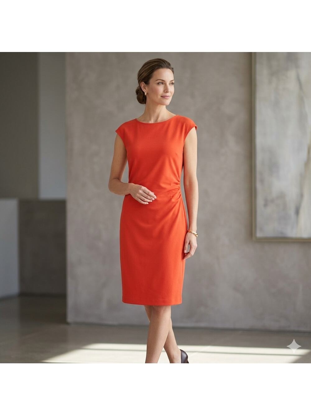 NWT Banana Republic Large Sheath Dress Sheath Cap Sleeves Career Party Cocktail